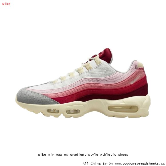 Nike Air Max 95 Gradient Style Athletic Shoes