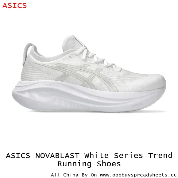 ASICS NOVABLAST White Series Trend Running Shoes