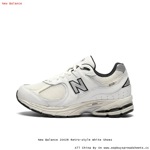 New Balance 2002R Retro-style White Shoes