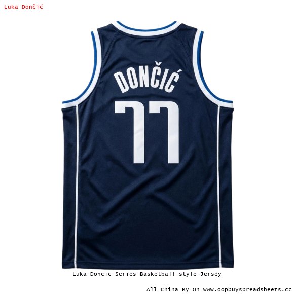Luka Doncic Series Basketball-style Jersey