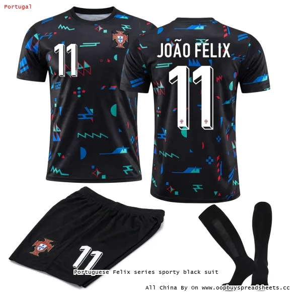 Portuguese Felix series sporty black suit