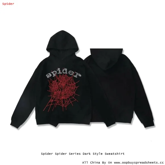 Sp5der Spider Series Dark Style Sweatshirt