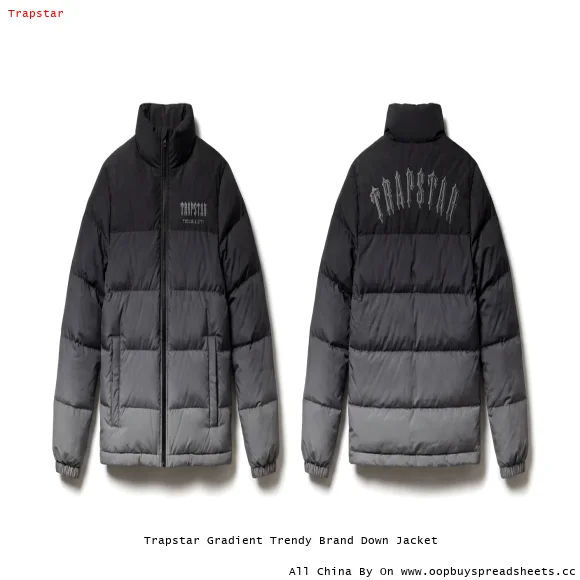 Trapstar Gradient Trendy Brand Down Jacket