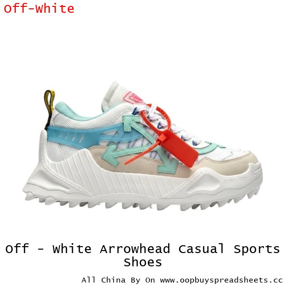 Off - White Arrowhead Casual Sports Shoes