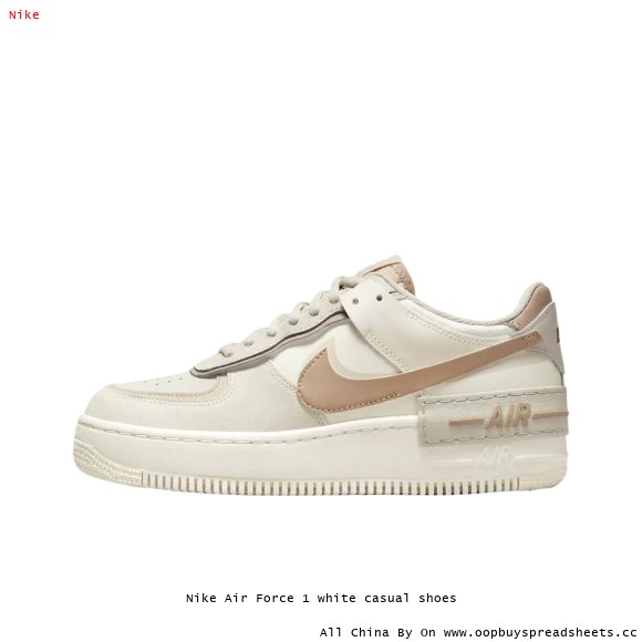 Nike Air Force 1 white casual shoes