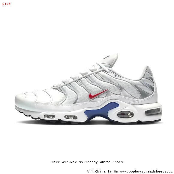 Nike Air Max 95 Trendy White Shoes