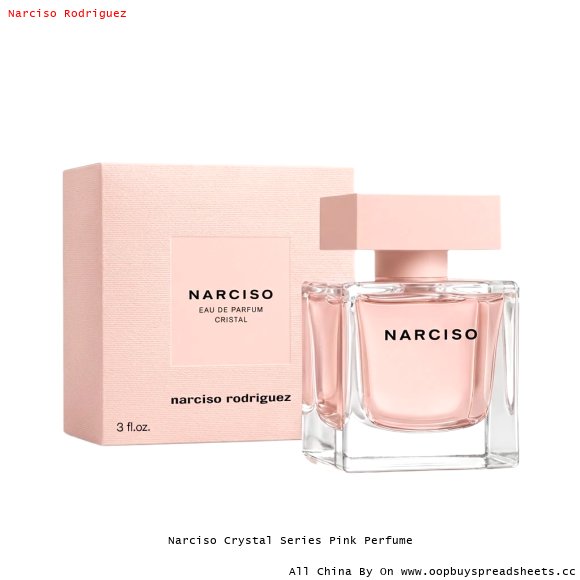 Narciso Crystal Series Pink Perfume