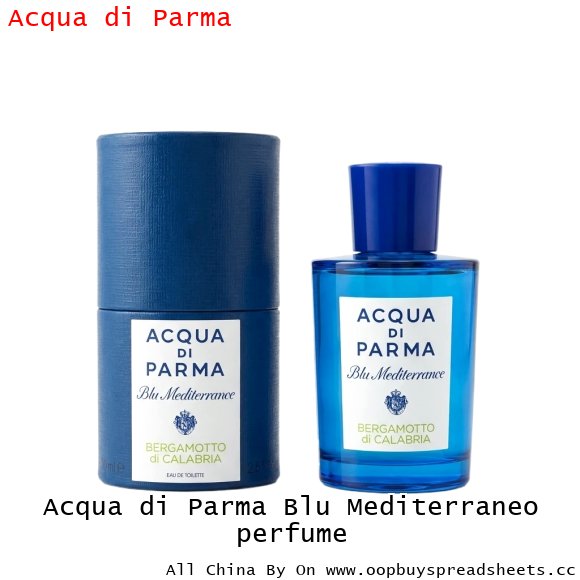 Acqua di Parma Blu Mediterraneo perfume