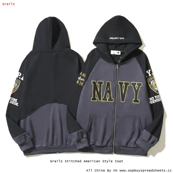 Grailz Stitched American Style Coat