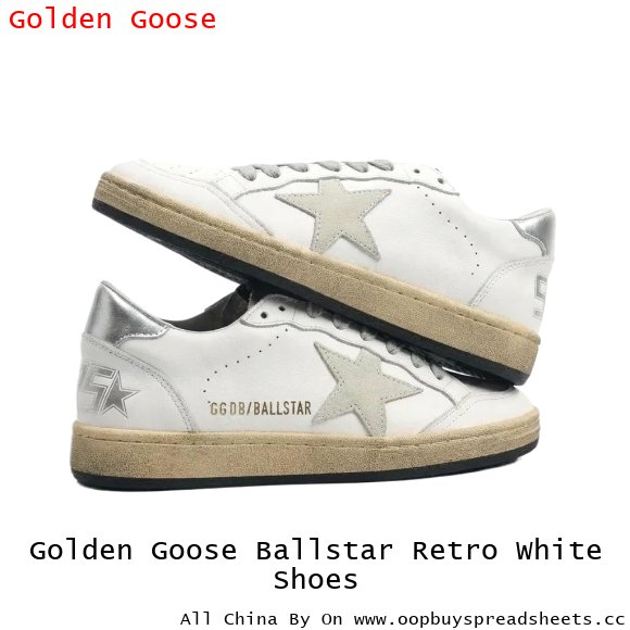 Golden Goose Ballstar Retro White Shoes