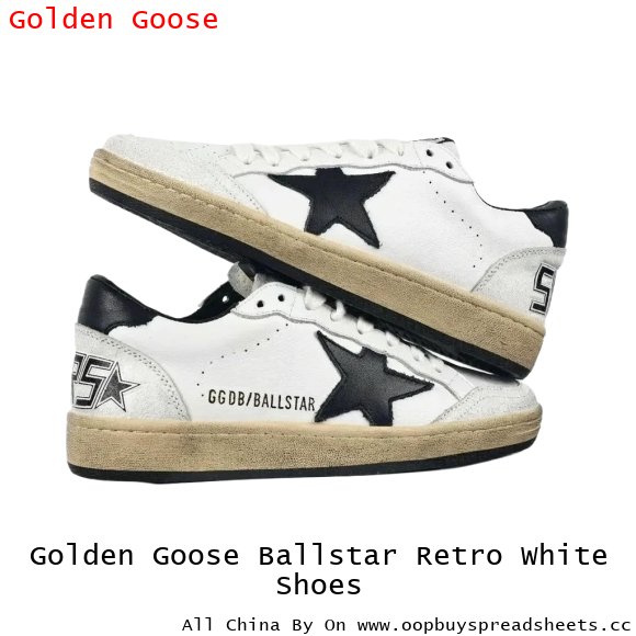 Golden Goose Ballstar Retro White Shoes