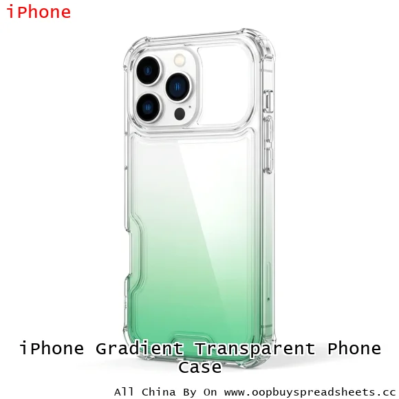 iPhone Gradient Transparent Phone Case
