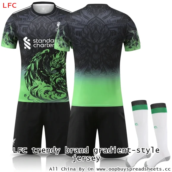 LFC trendy brand gradient-style jersey