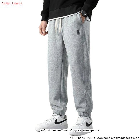 Ralph Lauren casual grey sweatpants