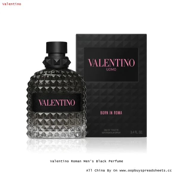Valentino Roman Men's Black Perfume