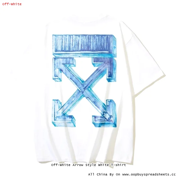 Off-White Arrow Style White T-shirt
