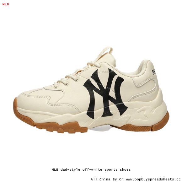 MLB dad-style off-white sports shoes