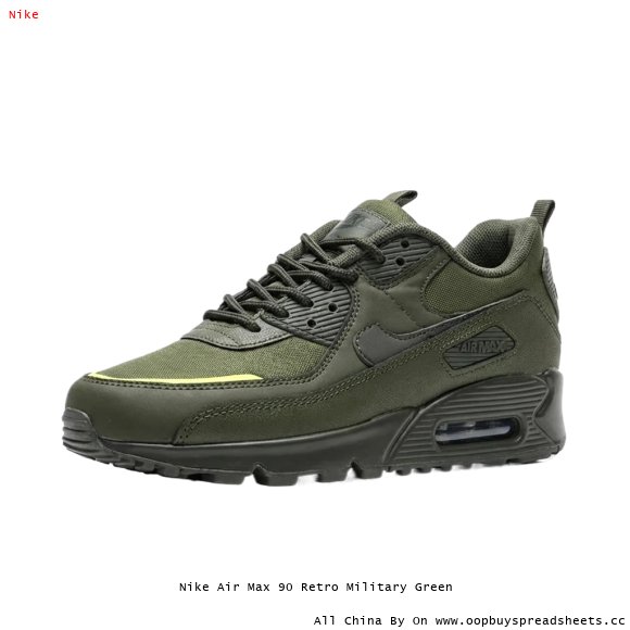 Nike Air Max 90 Retro Military Green