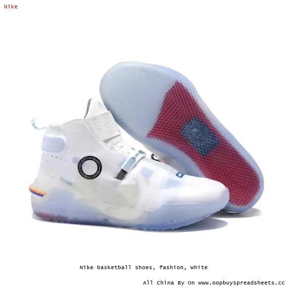 Nike basketball shoes, fashion, white
