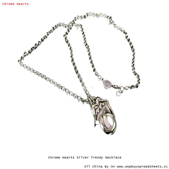 Chrome Hearts Silver Trendy Necklace