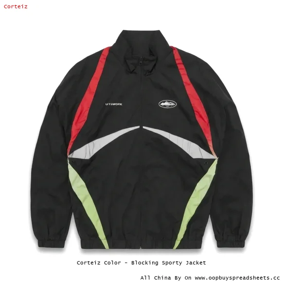 Corteiz Color - Blocking Sporty Jacket