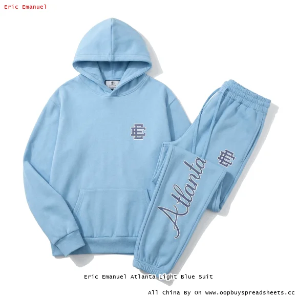 Eric Emanuel Atlanta Light Blue Suit