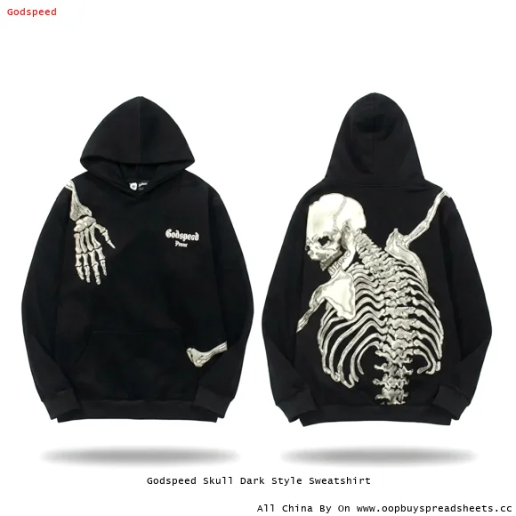 Godspeed Skull Dark Style Sweatshirt
