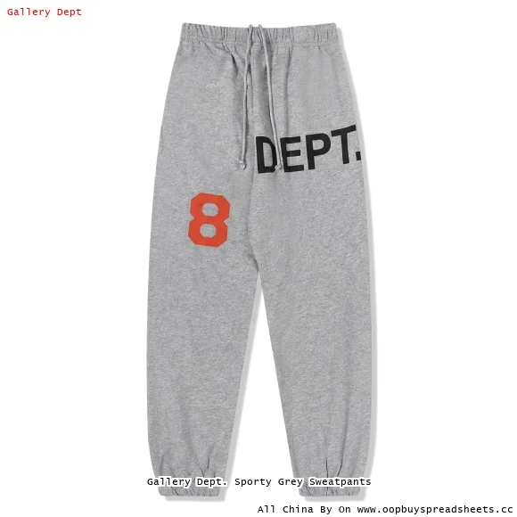 Gallery Dept. Sporty Grey Sweatpants