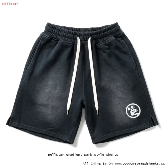Hellstar Gradient Dark Style Shorts