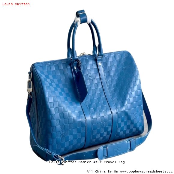 Louis Vuitton Damier Azur Travel Bag