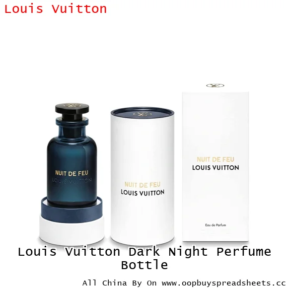 Louis Vuitton Dark Night Perfume Bottle