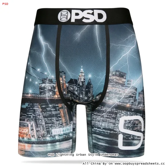 PSD Lightning Urban Style Underwear