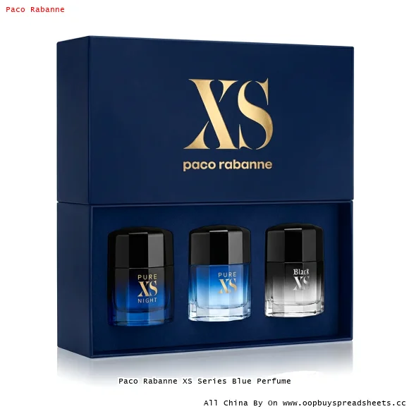Paco Rabanne XS Series Blue Perfume