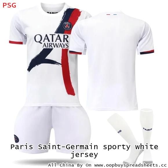 Paris Saint-Germain sporty white jersey