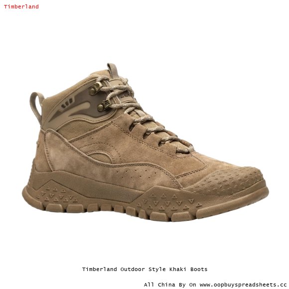 Timberland Outdoor Style Khaki Boots
