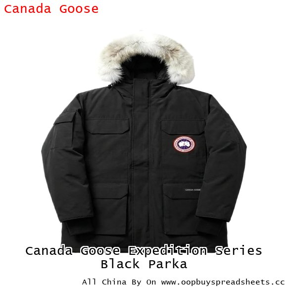 Canada Goose Expedition Series Black Parka
