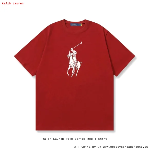 Ralph Lauren Polo Series Red T-shirt
