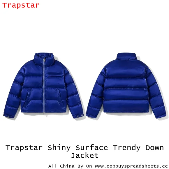 Trapstar Shiny Surface Trendy Down Jacket