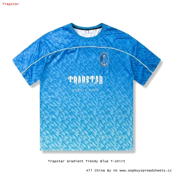 Trapstar Gradient Trendy Blue T-shirt