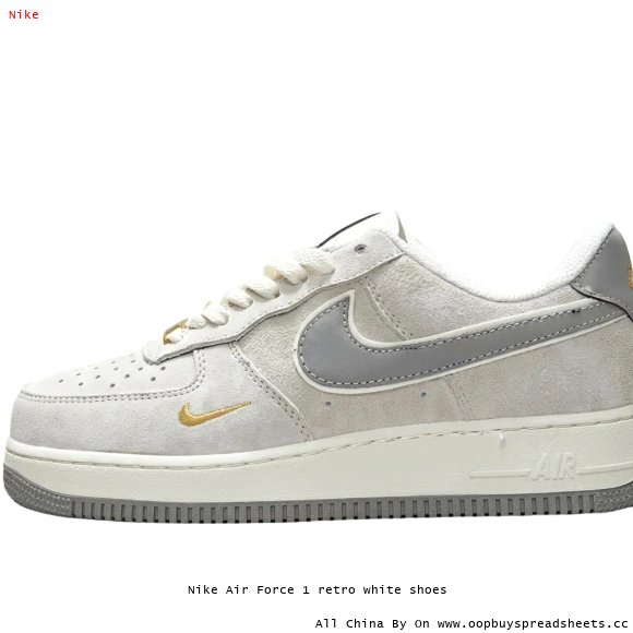 Nike Air Force 1 retro white shoes