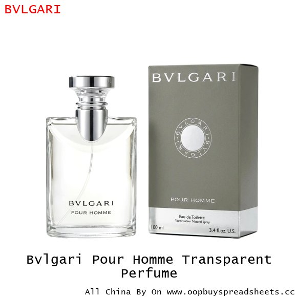 Bvlgari Pour Homme Transparent Perfume