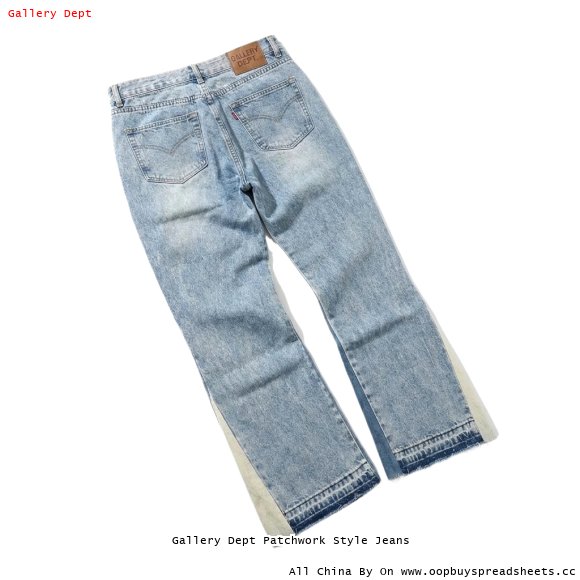 Gallery Dept Patchwork Style Jeans