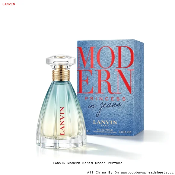 LANVIN Modern Denim Green Perfume