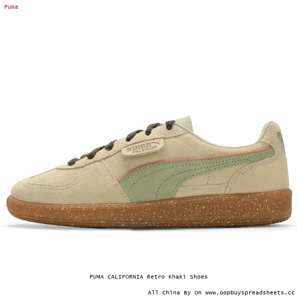PUMA CALIFORNIA Retro Khaki Shoes