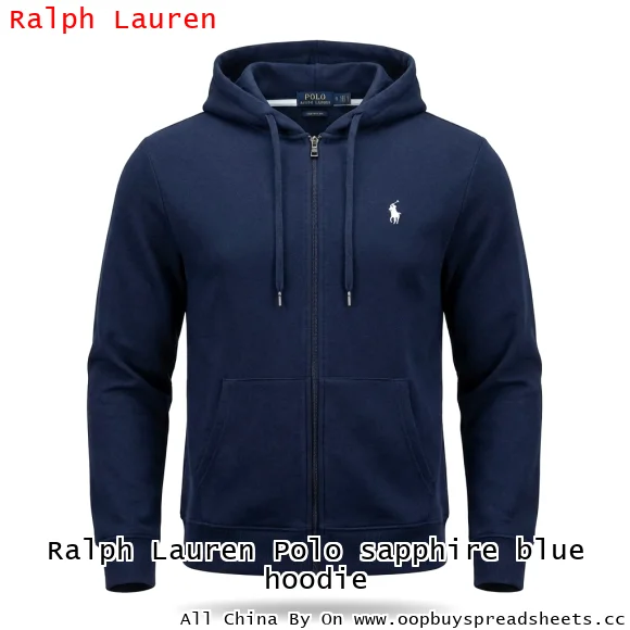Ralph Lauren Polo sapphire blue hoodie