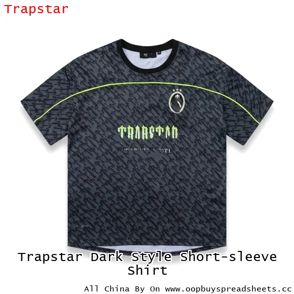 Trapstar Dark Style Short-sleeve Shirt