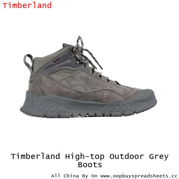 Timberland High-top Outdoor Grey Boots