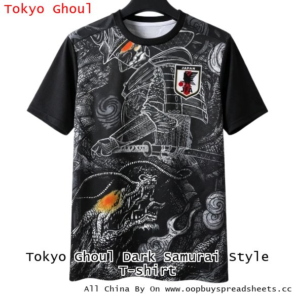 Tokyo Ghoul Dark Samurai Style T-shirt