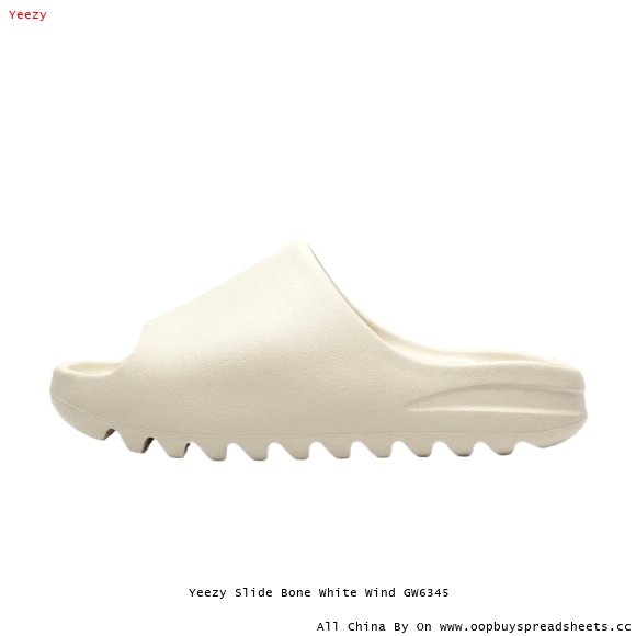 Yeezy Slide Bone White Wind GW6345
