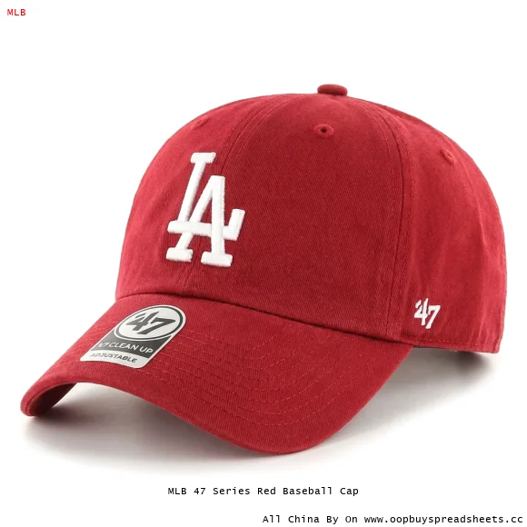 MLB 47 Series Red Baseball Cap